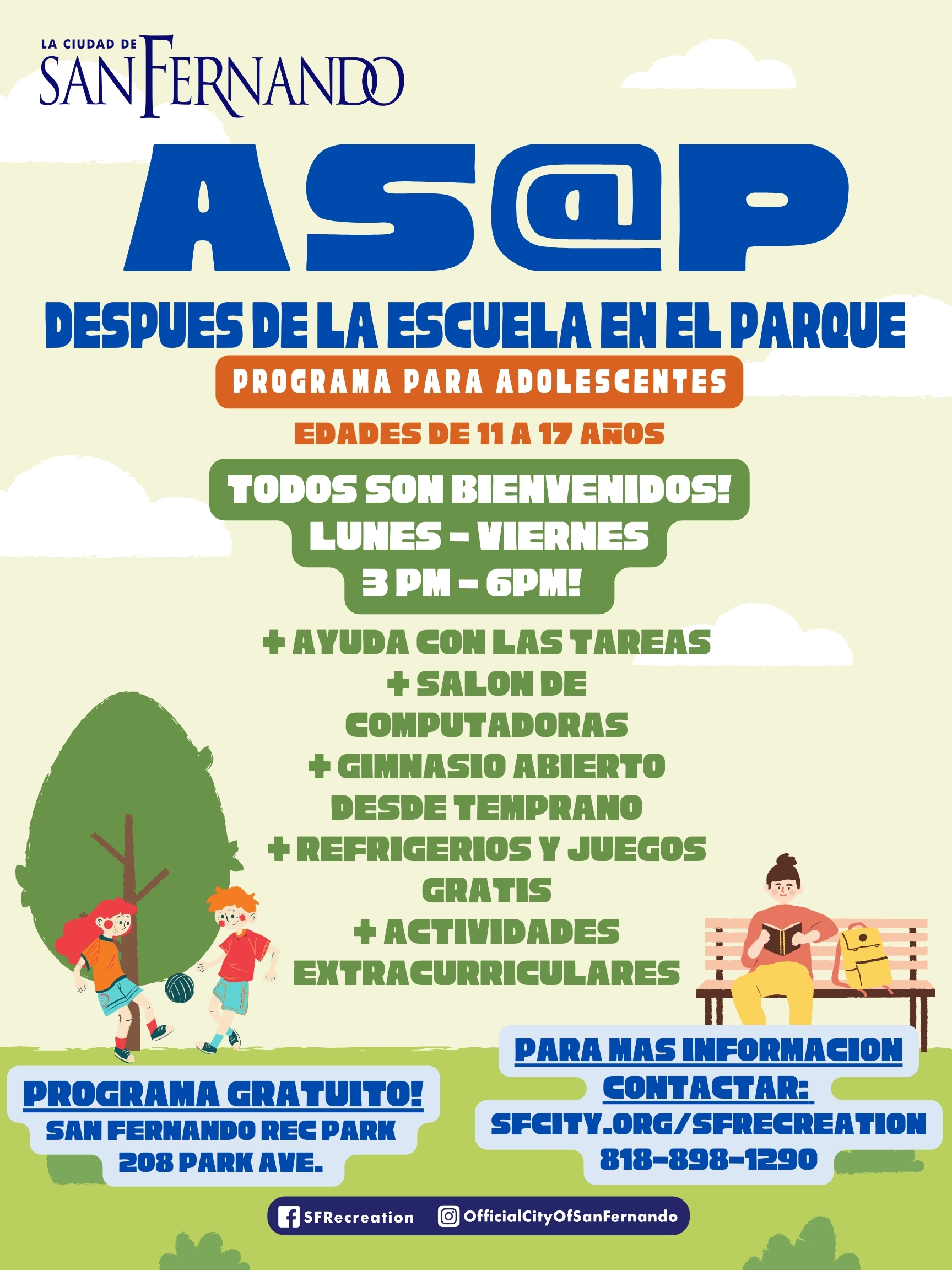 After School Teen Program - Spanish