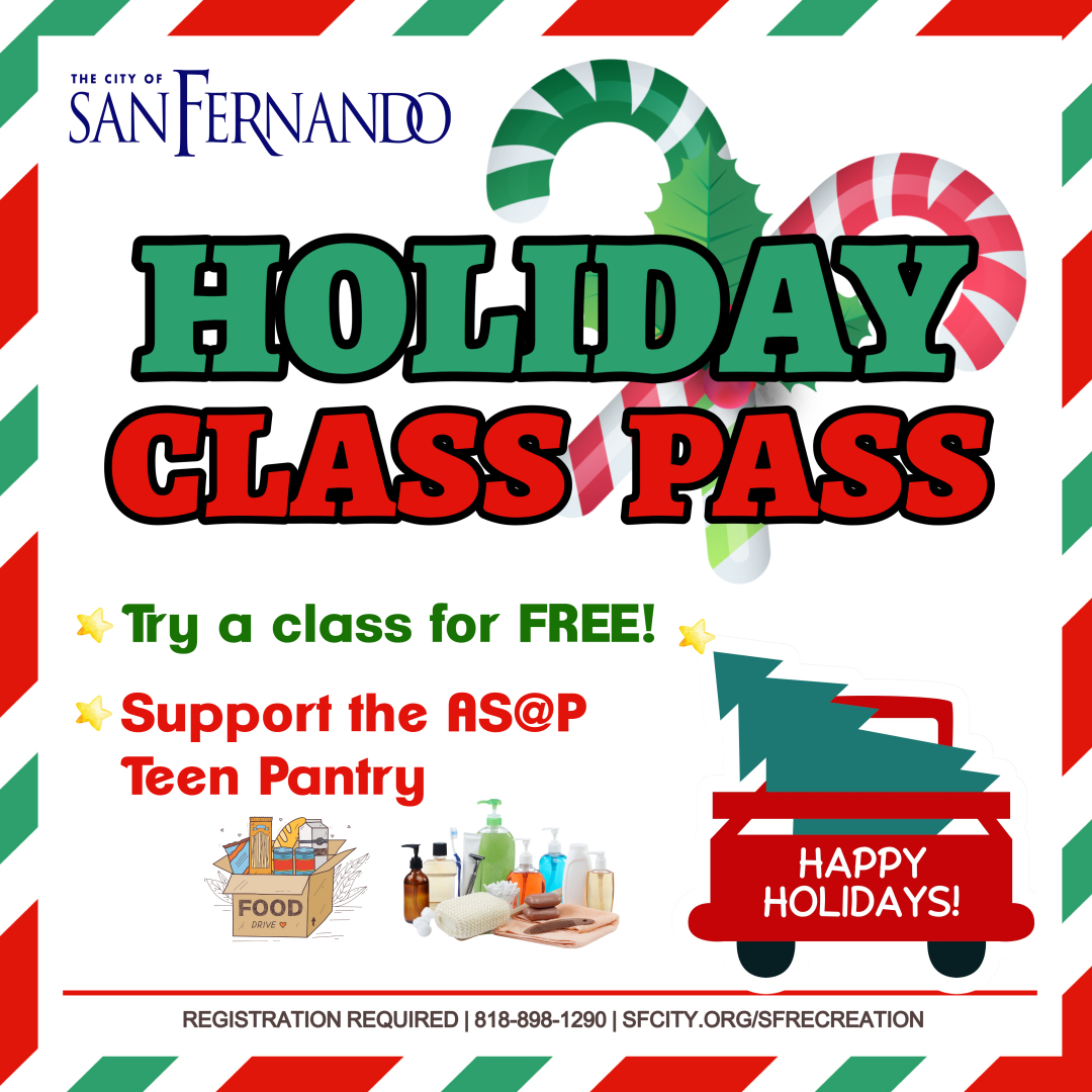 Holiday Class Pass - English