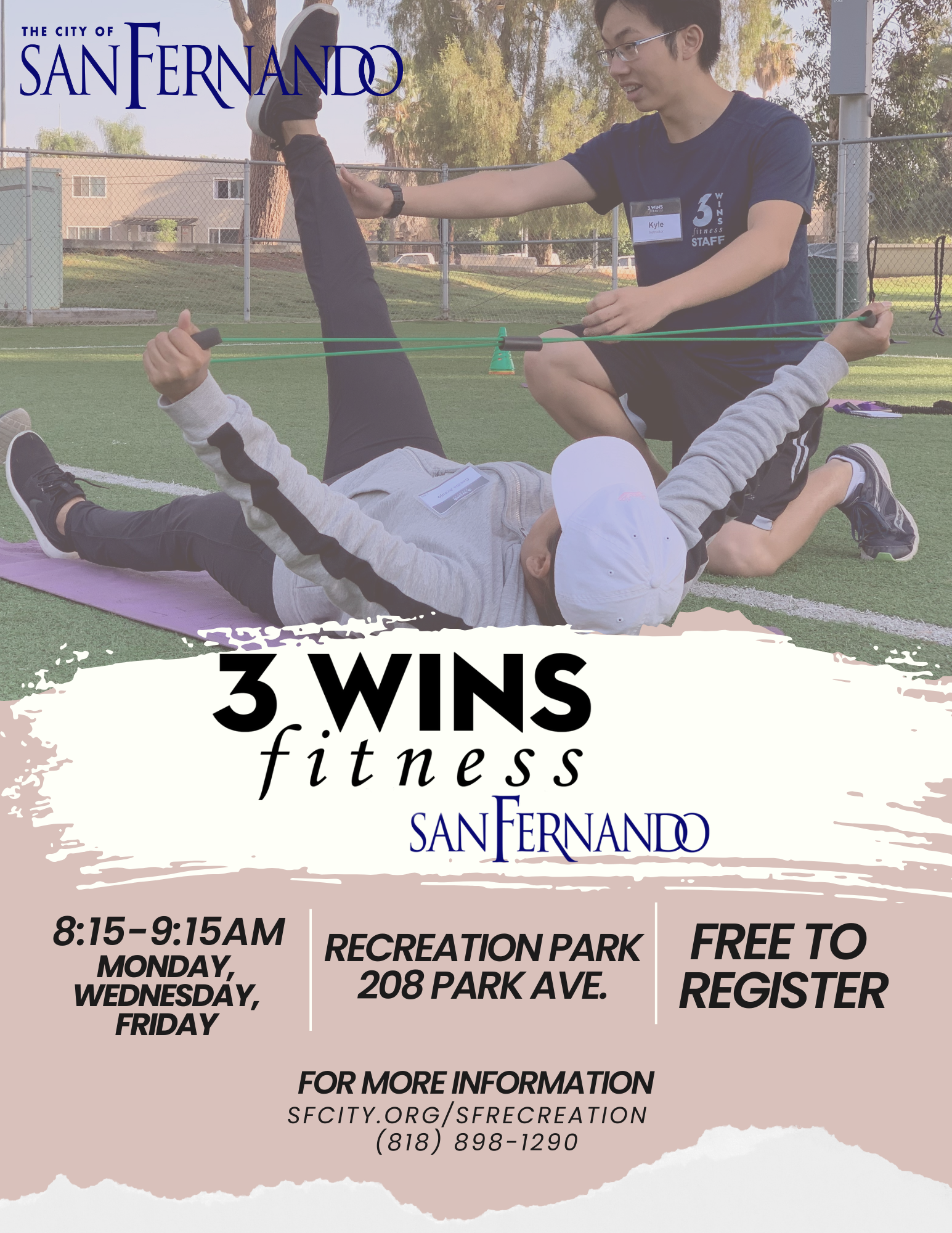 3 Wins Fitness Flyer