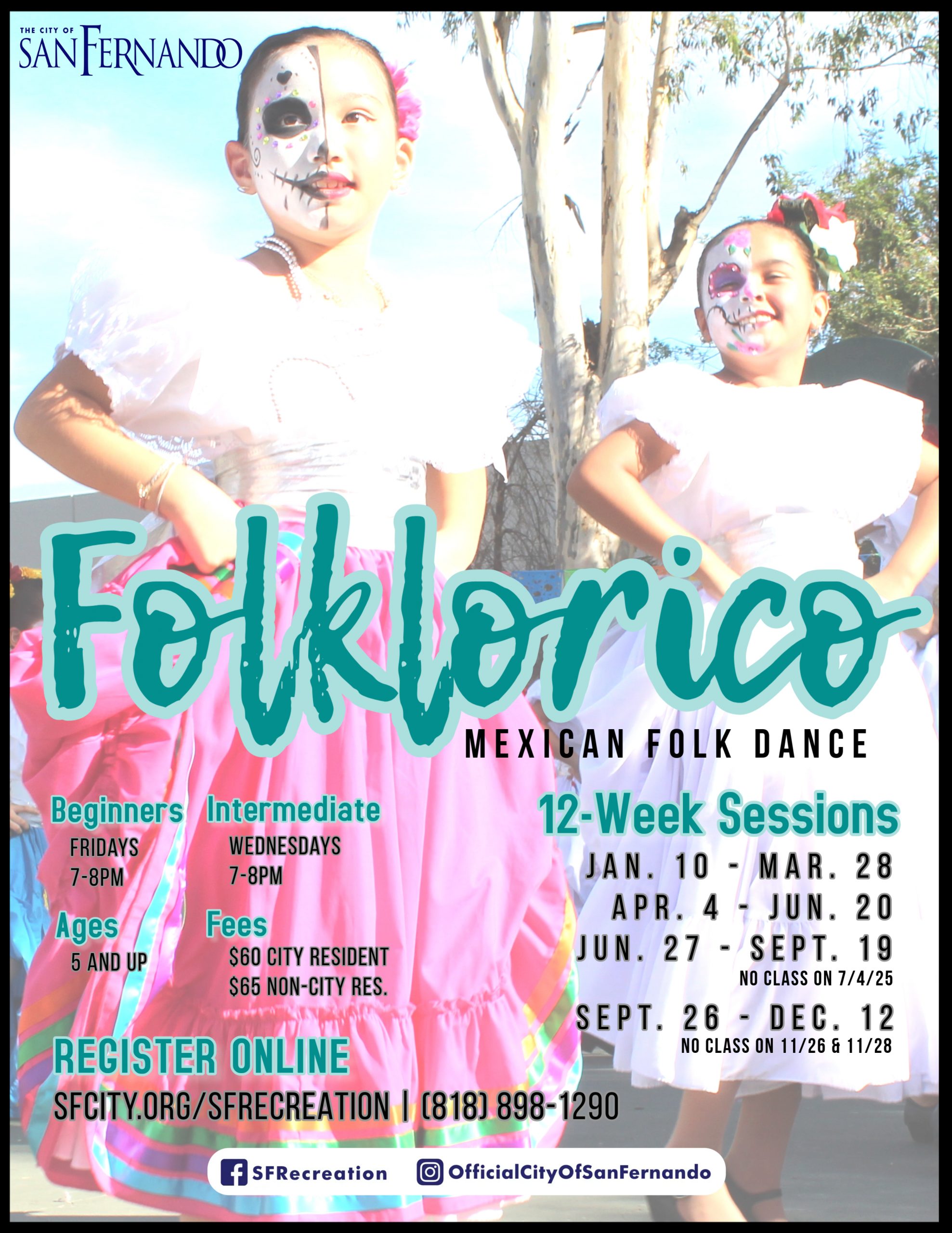 Folklorico dance flyer