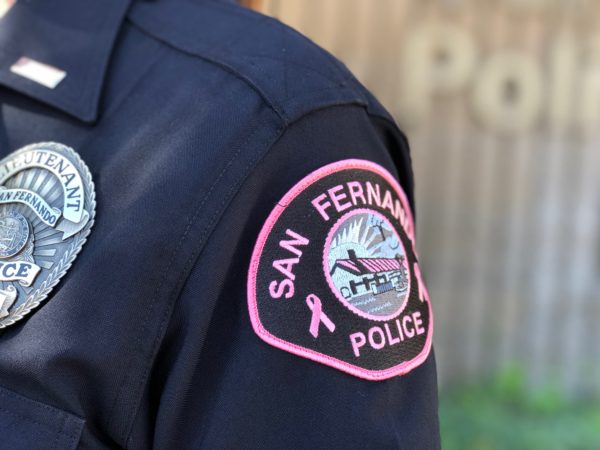 Police Pink Patch