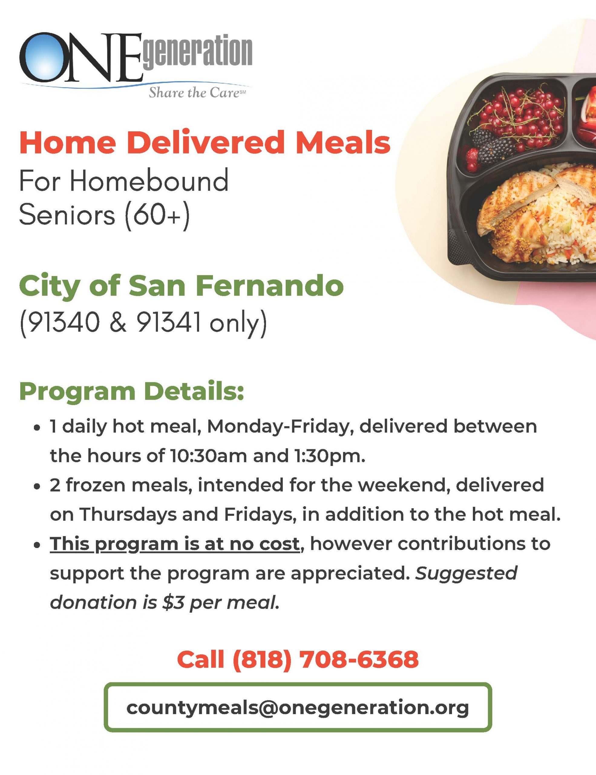 Home-Delivered Meal Program - English