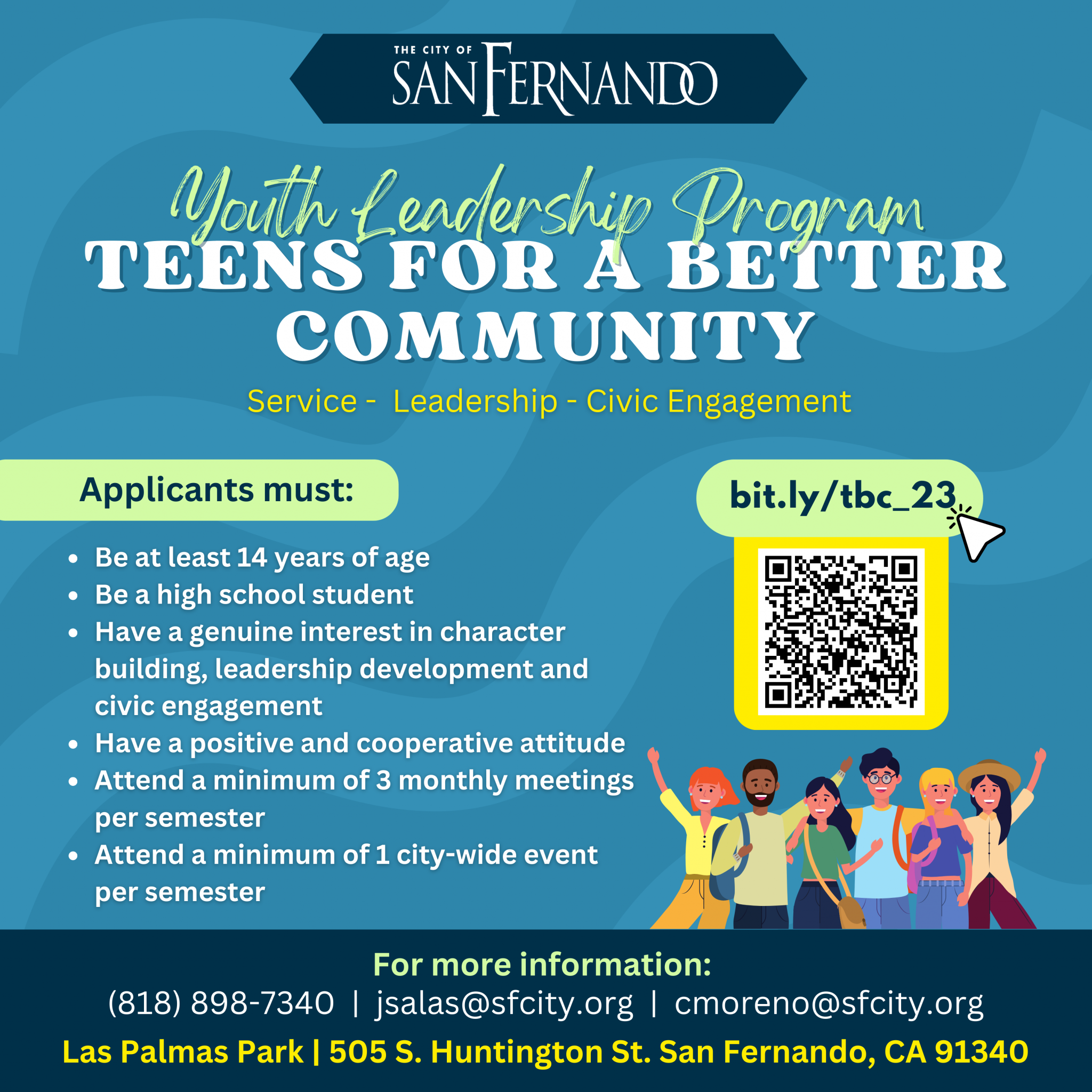 Teens For A Better Community Flyer