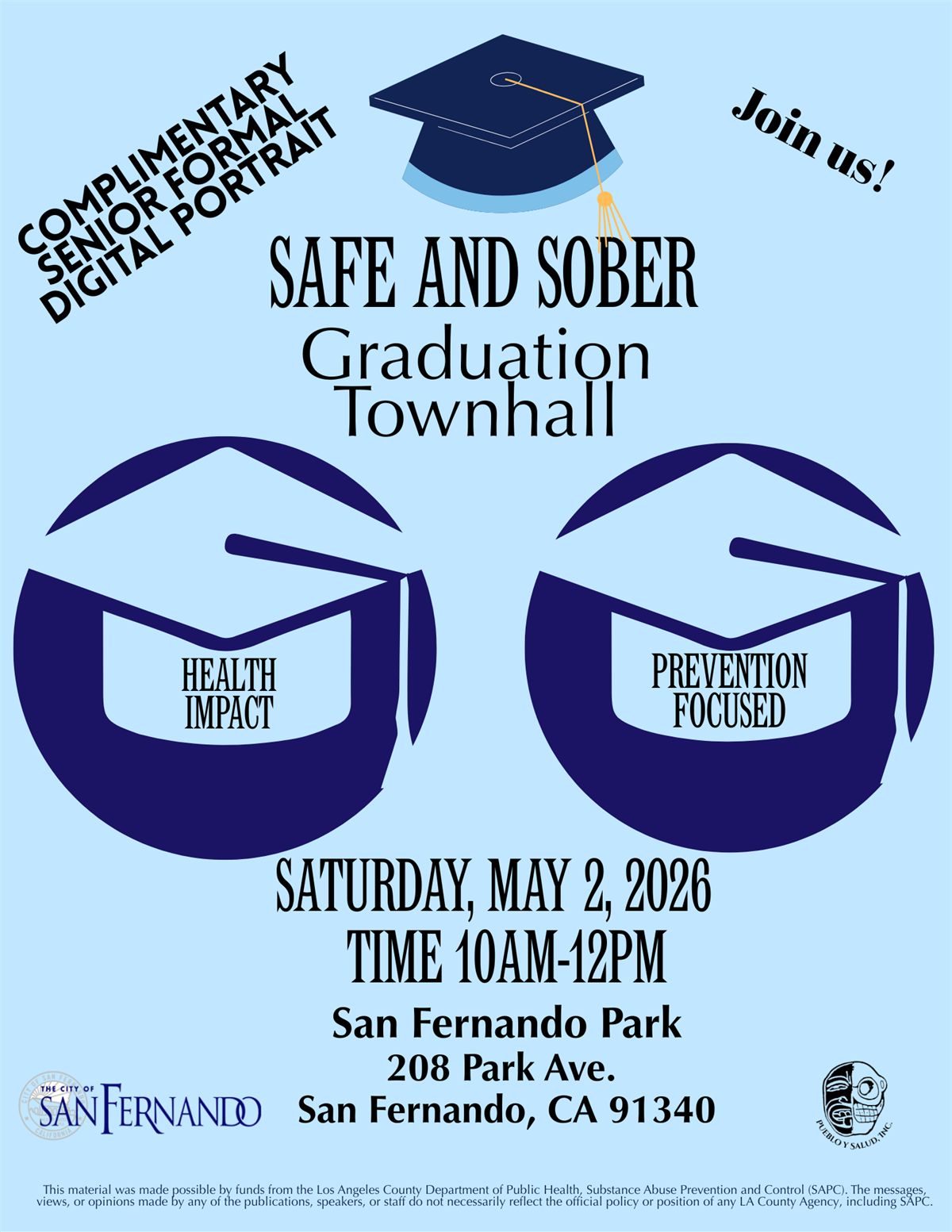 Safe and Sober Graduation Townhall | The City of San Fernando, CA